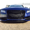 Audi A7 2012+ OE Style Carbon Fiber Front Bumper Spoiler Center Chin Lip