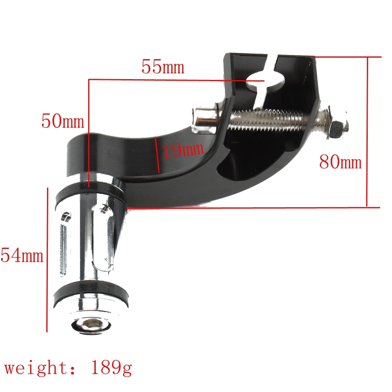 Harley Davidson Softail Chrome Heel Toe Shifter Pegs (2018-2023)