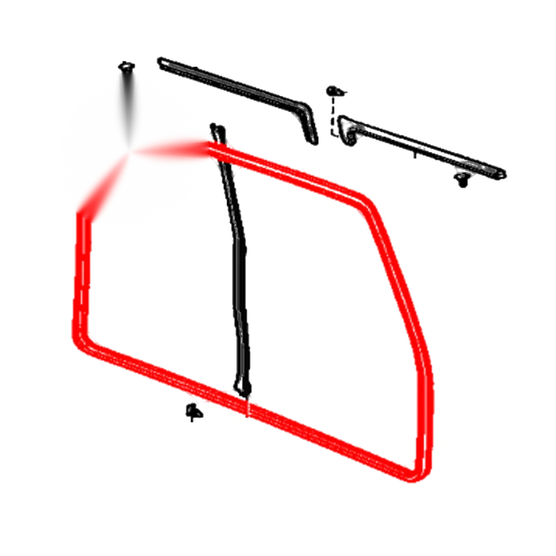 Toyota Land Cruiser Wagon J60 FJ61 HJ61 1980-1990 Back Door Weatherstrip