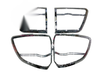 Toyota Fortuner Chrome Tail Light Covers (2012-2015)