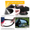 Honda Jazz Left Side White Mirror Glass w/ Back Non-Heated (2002-2004)
