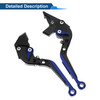 Honda X11 (1999-2002) Black Blue Adjustable Brake Clutch Levers