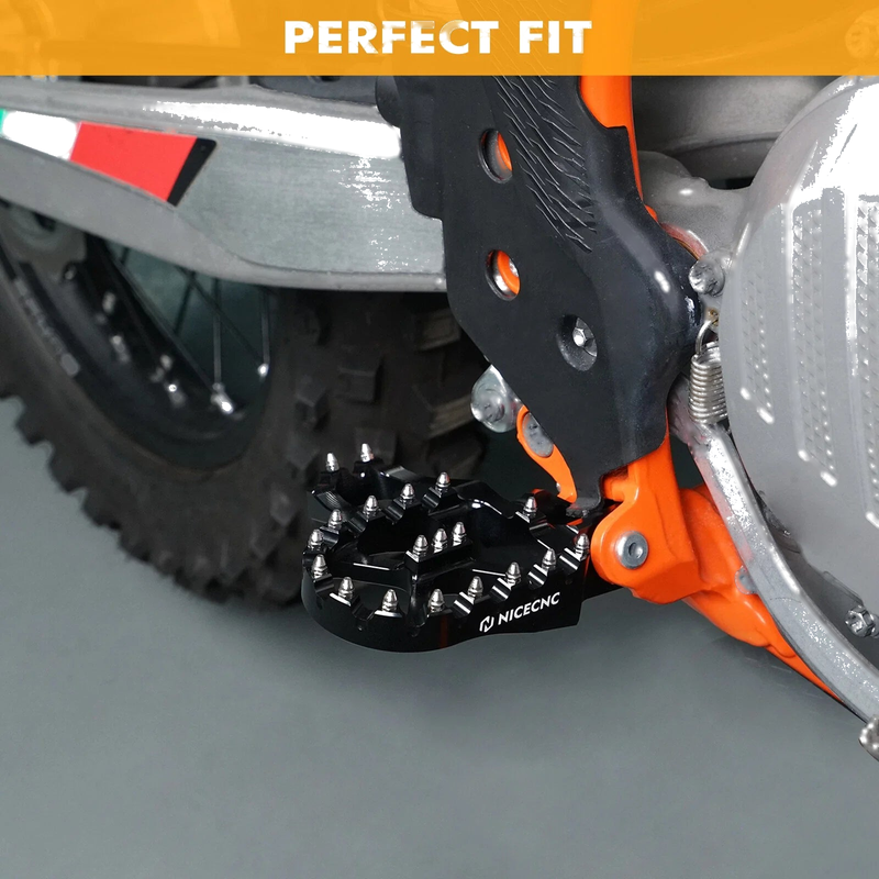 Husqvarna TC TX FX FC 250 350 450 Extended Footrest Pegs (2023-2025)