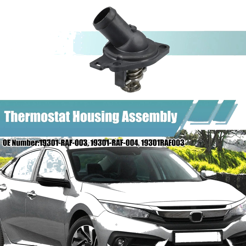 Honda Civic CR-V Engine Coolant Thermostat Housing (2001-2005)