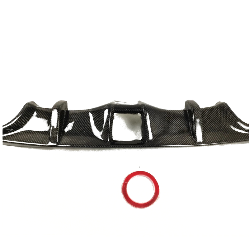 Nissan 370Z Z34 1x Carbon Fiber Rear Diffuser Lip Cover (2009-2020)