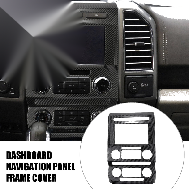 Ford F150 Dashboard Central Control GPS Navigation Panel Trim (2015-2020)