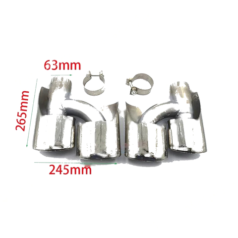 Mercedes Benz W164 ML63 ML350 ML400 ML500 Muffler Exhaust Tip (2010-2013)