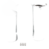 Harley Electra Tri Glide FLHX Smooth Fork Tube Slider Covers (2009-2023)