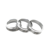 Subaru BRZ Toyota GR86 3 x Silver Center Console AC Knob Ring Trim (2021-2024)
