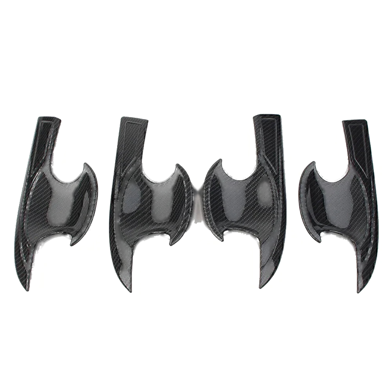 Honda Civic Carbon Fiber Door Handle Bowl Cover Trim (2016-2018)