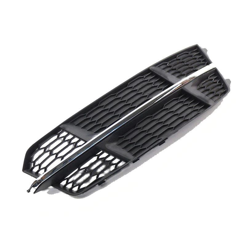 Audi A6 C7 (2014-2018) Black Chrome Right Front Bumper Lower Grille