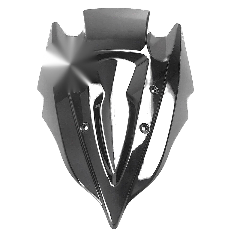 Kawasaki Z250 Z300 Smoke Front Windshield (2013-2016)