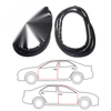 Nissan Datsun Sunny Sentra KB11 Tsuru 1983-1986 Door Weatherstrip x2