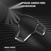 Ford Mustang Carbon Fiber Steering Wheel Cover (2024-2025)