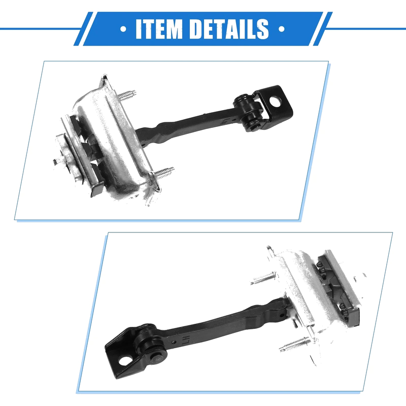 Ford E-Transit (2022) 2 x Pcs Front Door Check Stop Strap