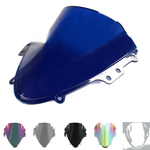 6 Color Generic Suzuki GSXR 600/750 (2004-2005) Windshield WindScreen Double Bubble