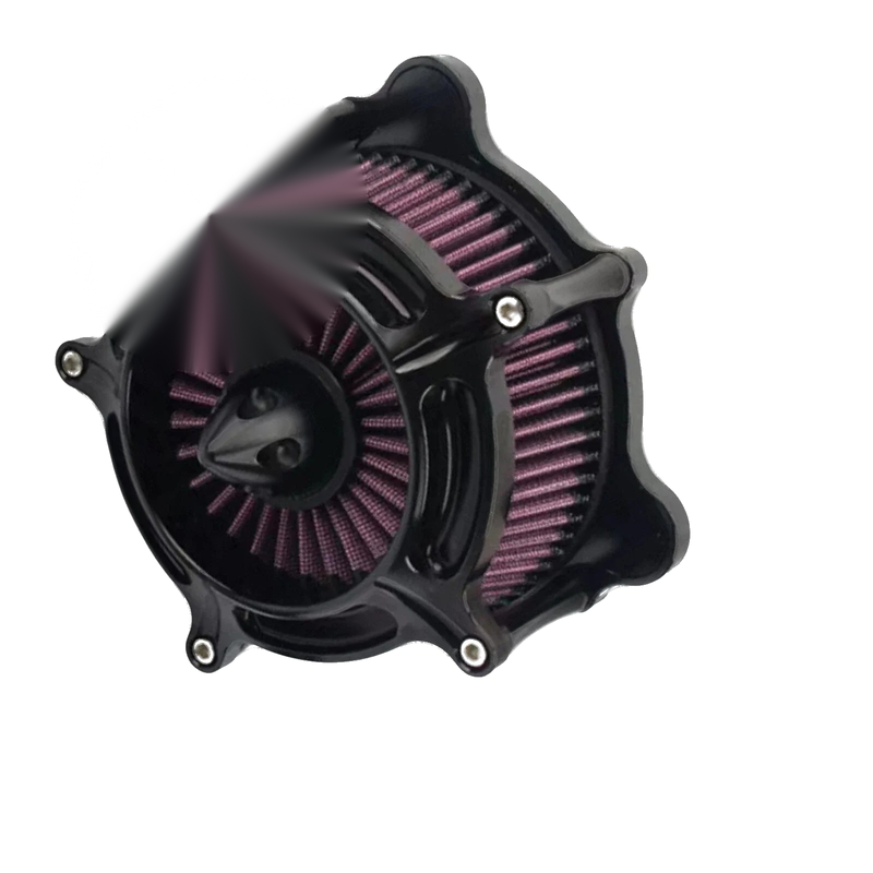 Harley M8 Trike (2017-2021) Black Red Air Cleaner Intake Filter
