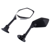 Kawasaki Ninja ZX6R 2009-2011 Black Generic Racing Mirror Mirrors