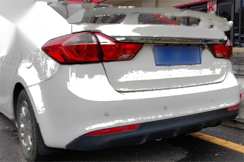 Audi A4 Sedan ABS Rear Unpainted Spoiler 55'' PRO Style Wing (2002-2008)