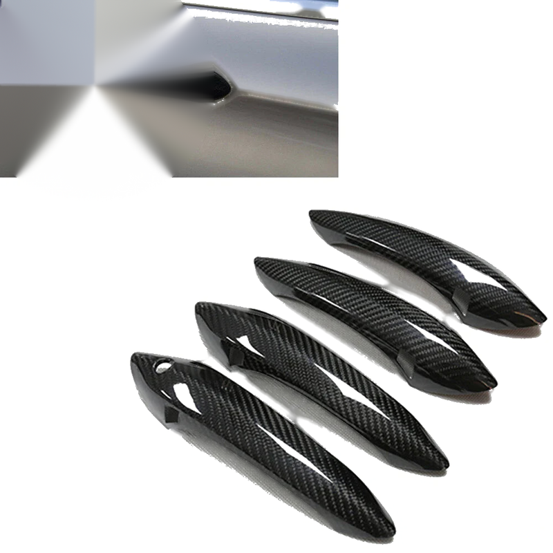 BMW F10 F06 F12 F07 530i M5 M6 Carbon Fiber Door Handle Covers (2011-2017)