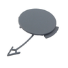 Jaguar XJ Front Bumper Trailer Hole Cover (2010-2019)