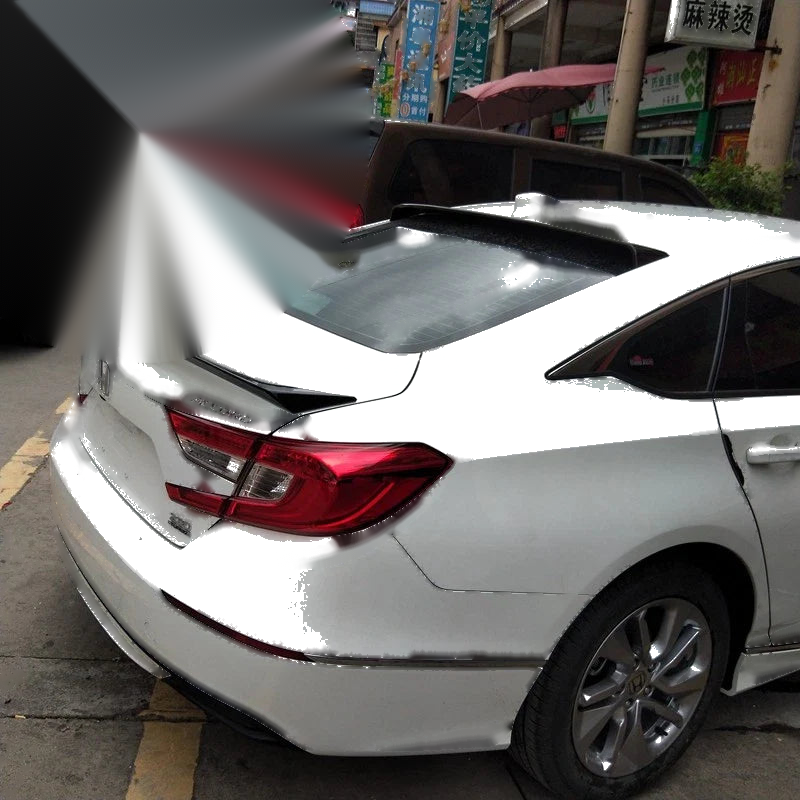 Honda Accord Sedan Black Rear Roof Factory Style Spoiler Wing (2018-2021)