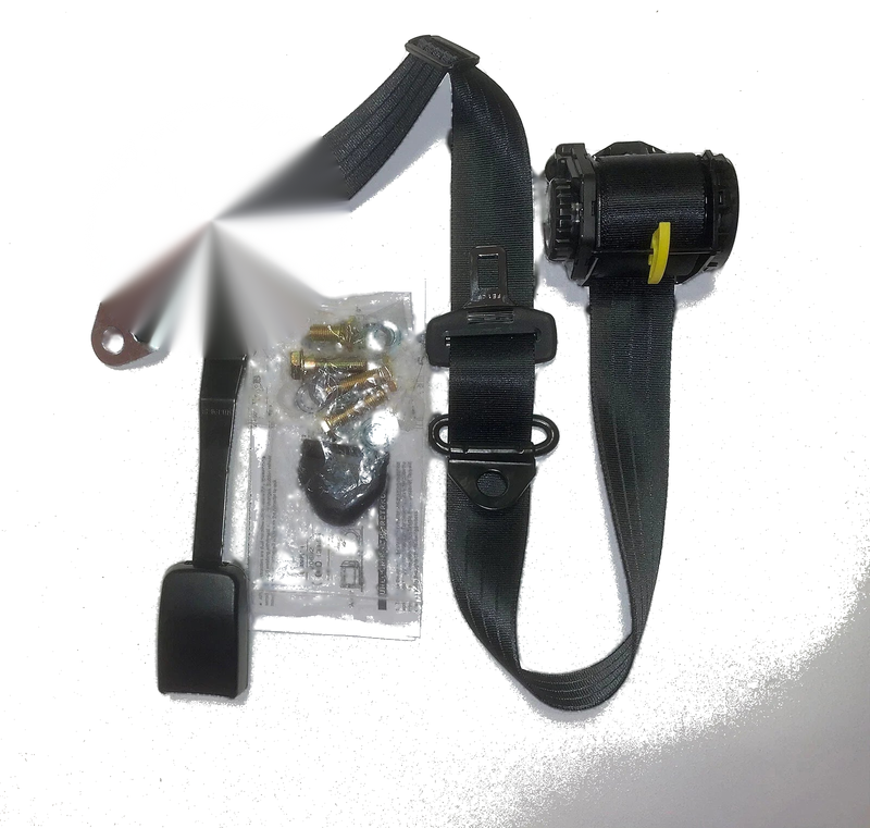 Retractable Seat Belts 80-90 In Pillar Left Hand 170mm