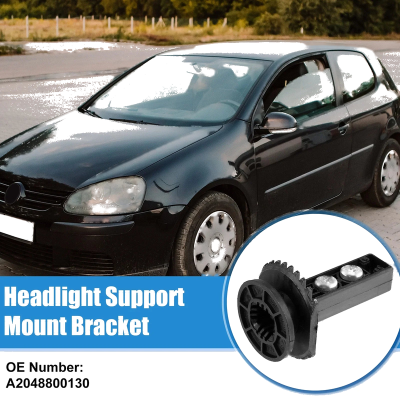 Mercedes Benz W204 Left or Right Side Headlight Support Mount Bracket (2007-2014)