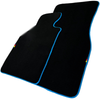 BMW 7 Series E32 Black Floor Mats (1986-1994)