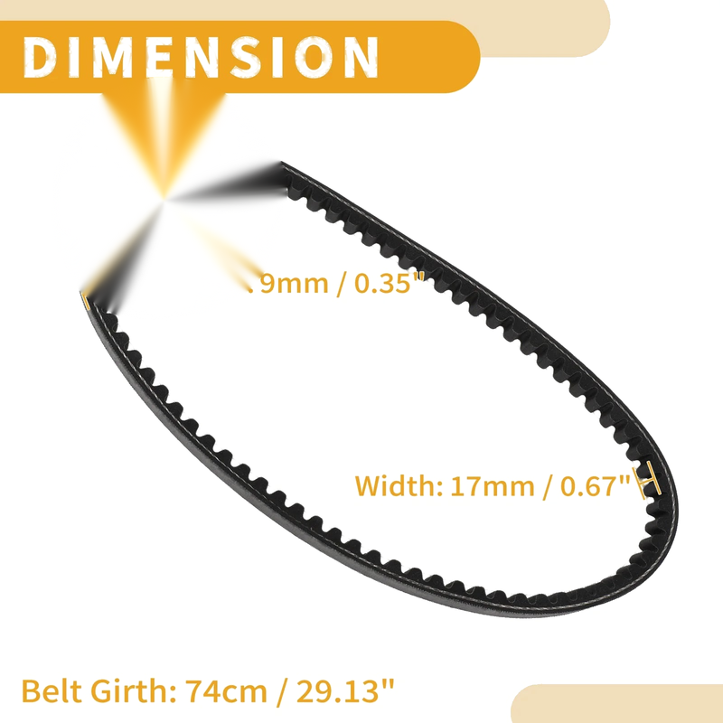 Honda NH90 YUPY Motorcycle Drive Belt V-Belt (1991-1994)