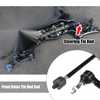 Dodge Challenger Charger 4 x Front Inner Outer Tie Rods (2011-2019)