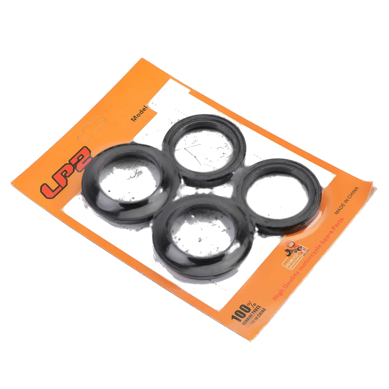 Kawasaki ZX 500 600 750 GPX Fork Seal Ring Set with Dust Caps (78-01)