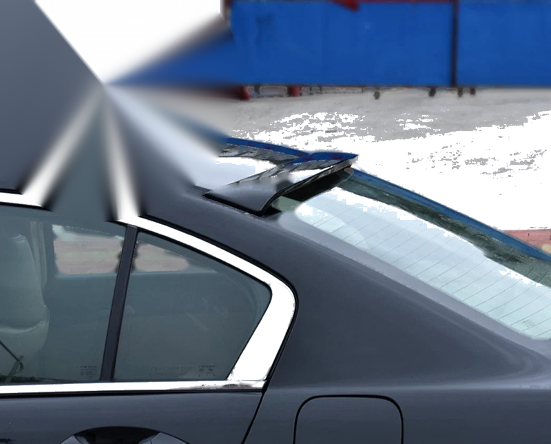 Honda Accord 4DR Sedan ABS Black Factory Style Roof Spoiler Wing (2008-2012)