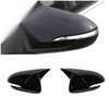 Hyundai Elantra ABS Black Ox Horn Rearview Mirror Lid Cover Trim (2017-2020)