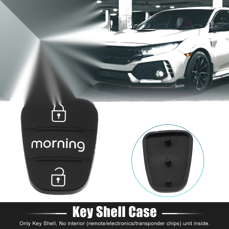 Hyundai 3 Button Car Remote Fob Case Insert Keypad (2011-2016)