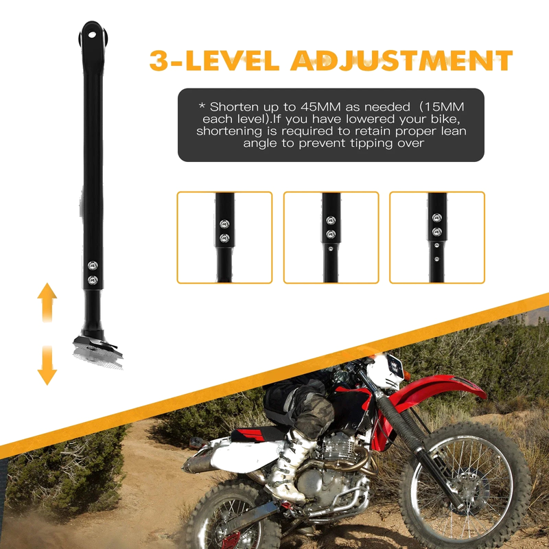 Honda XR650L (1993-2025) - NICECNC Aluminum Adjustable Kickstand