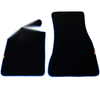 BMW 3 Series E46 Coupe 2 x (1999-2005) with Blue Trim Black Floor Mats