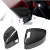 Audi TT R8 16+ w / Lane Assist 100% Carbon Fiber Stick-on Side Mirror Caps