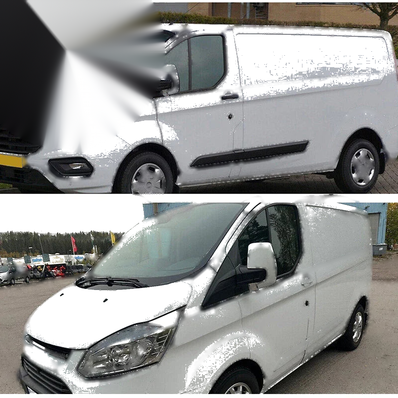Ford Transit Custom Left & Right Rear View Mirror Covers (2012-2023)