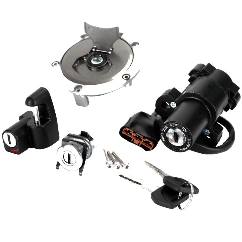 Honda CRF 250 Rally 17-2020 Ignition Seat Lock Fuel Cap Generic Lock Set Key Switch