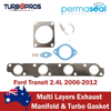 Ford Transit 2.4L 2006-2012 Permaseal Exhaust Manifold & Turbo Gasket Kit