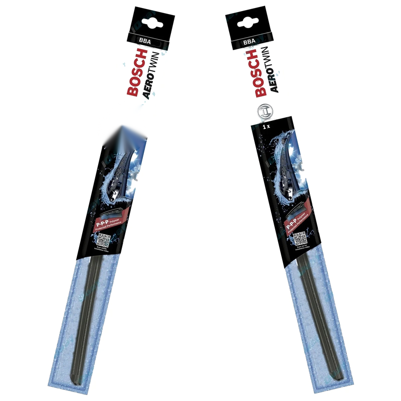 Nissan Pulsar N10 1980~1985 Front Pair Bosch Aerotwin Wiper Blades Set