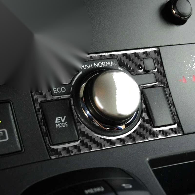 Lexus CT200h 2011-2017 Carbon Fiber ECO Push Normal  Button Trim Fit