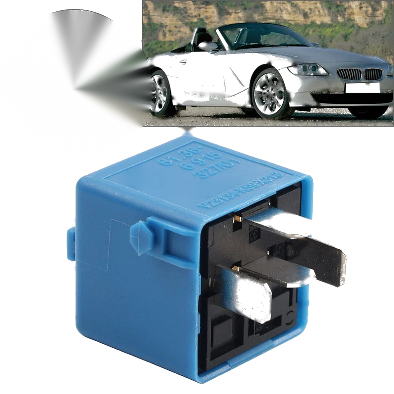 BMW 1 3 4 5 6 7 Series Z3 Z4 Z8 i3 12V 4-Pin Fuel Pump Relay (1998-2020)