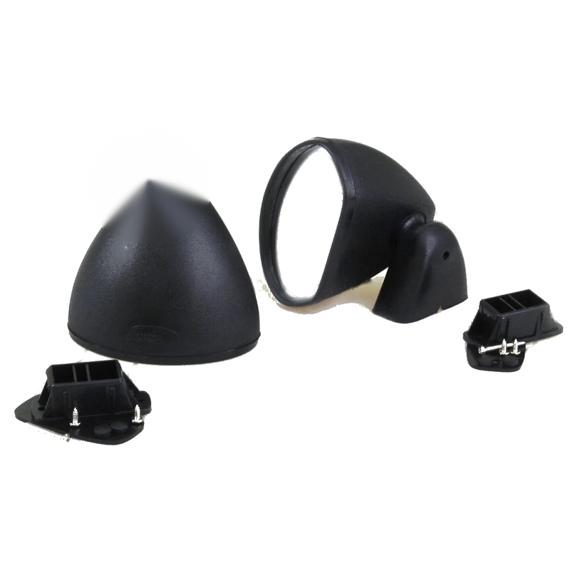 Mazda 323 RX2 RX3 R100 616 929 Luce 1970-1995 Door Mirror x2 Black