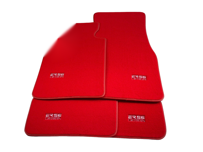 BMW 4 Series G23 Premium Red Floor Mats (2020-2023)