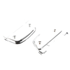 Harley Touring Road Glide Passenger Footboard Floorboard Covers (2014-2023)