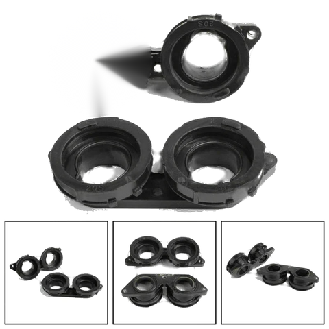 Carburetor Intake Manifold for Yamaha FZ6 FZ6R Rubber Connector (2004-2015)