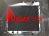 Ford Mustang, Mercury Cougar 289, 302, 351 3-Row Radiator & Fan (67-68)