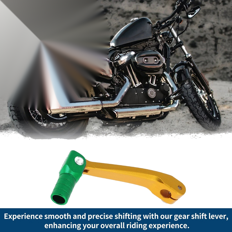 Honda CRF150F (2003-2017) Gold Green Folding Motorcycle Gear Shifter Lever